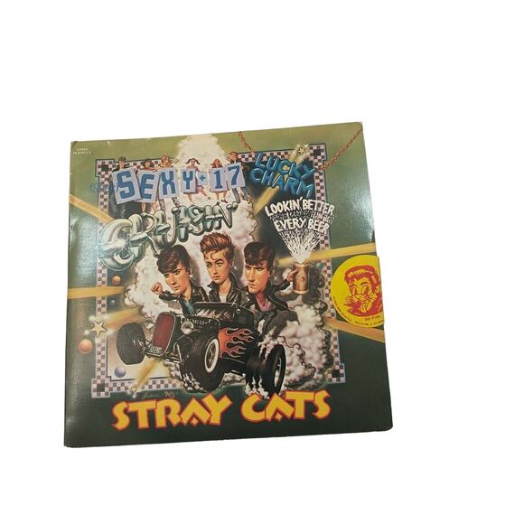 Stray Cats She's Sexy + 17 / 2 Pack 45 Rpm Vinyl 1983 Very good condition - Picture 6 of 7